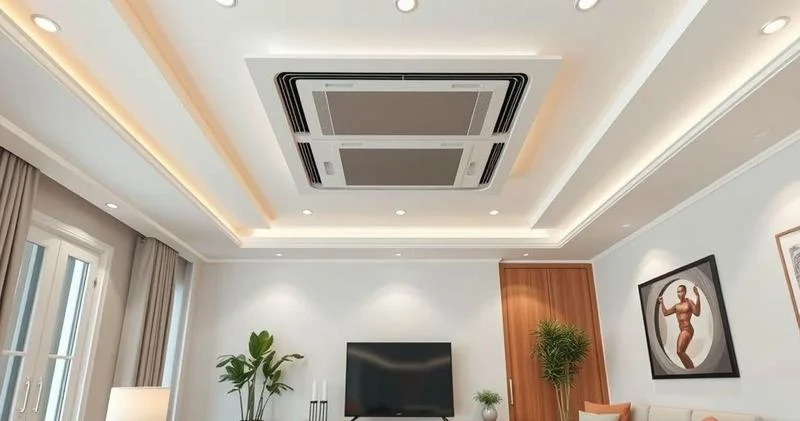 Instalação de ar-condicionado vrf residencial